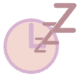 【商用利用可】睡眠時間のアイコン